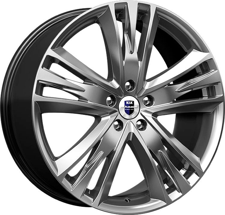 

Литые диски K&K Атлас 20x8.5" 5x115мм DIA 70.2мм ET 38мм Дарк платинум