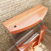 Аквариум Hydroterra Gloria 200 л без тумбы (коричневый)