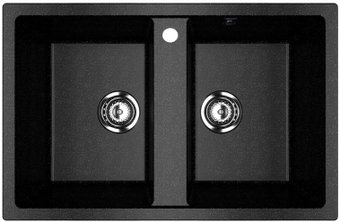 Кухонная мойка Ulgran U-608 (308 черный)