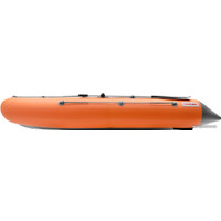 Моторно-гребная лодка Roger Boat Trofey 3300 (без киля, оранжевый/графит)