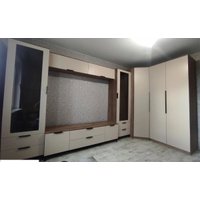 Полка MLK Тоскана (900) с гор.дв. (Дуб табачный/Бисквит)