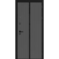 Металлическая дверь Guard Графит лакобель/белый матовый (96x205, правая) в Лиде