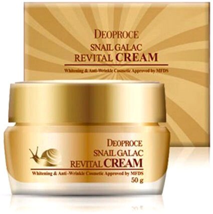 

Deoproce Крем для лица Deoproce Snail Galac Revital Cream 50 мл