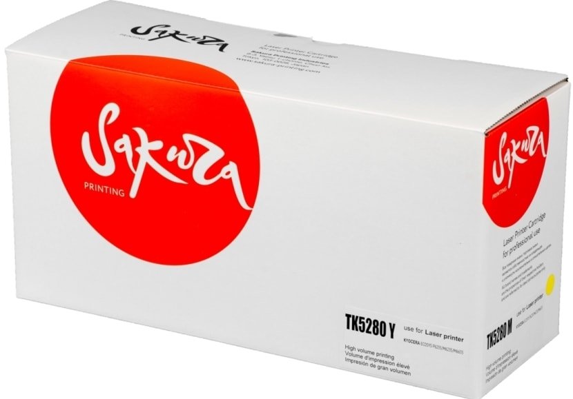 

Картридж Sakura Printing SATK5280Y (аналог Kyocera TK-5280Y)