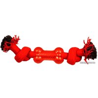 Игрушка для собак Triol Веревка-канат 2 узла и кость 12111065