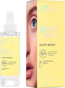 

Bielenda Сыворотка для лица Good skin Микроотшелушивающая корректирующая Glow Boost 30 мл