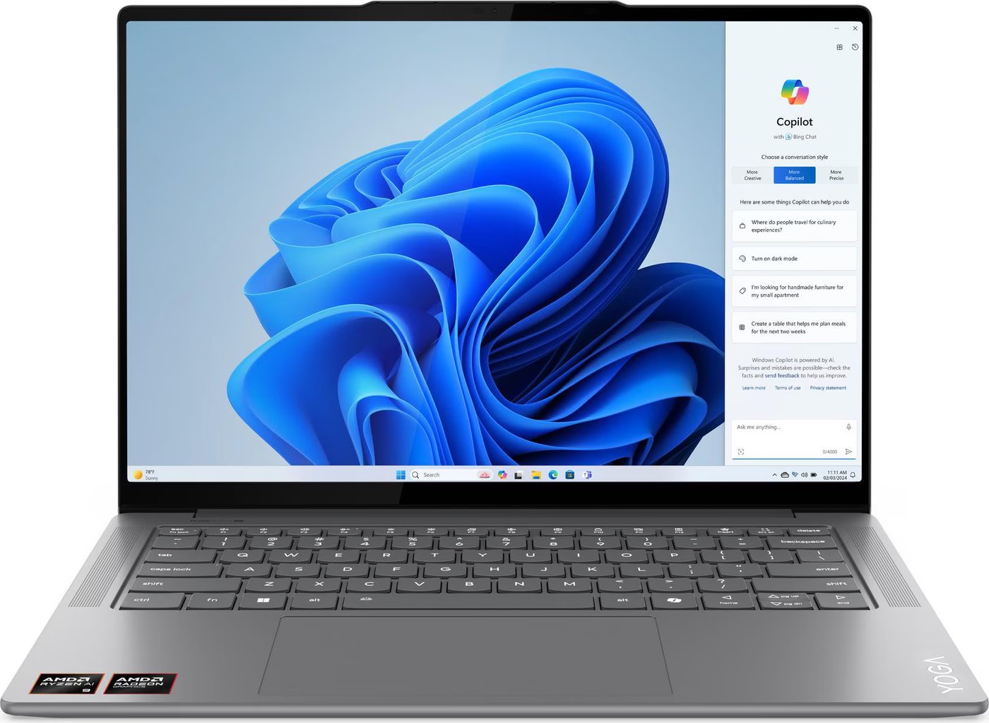 

Ноутбук Lenovo Yoga Pro 7 14ASP9 83HN001DGE