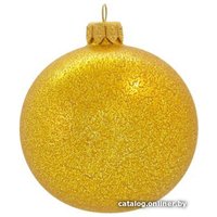 Елочная игрушка Орбитал (желтый) 200-025-4