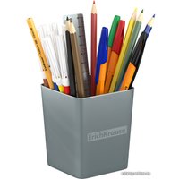 Настольный набор Erich Krause Base Ice Metallic 55695 серебряный (18 предм)