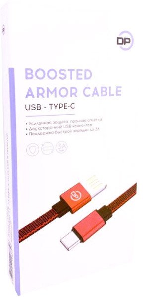

Кабель Digital Part TC-73 USB Type-A - USB Type-C (1 м, красный)
