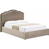 Кровать Signal Florencja Velvet Bluvel 40 140/200 (темно-бежевый)