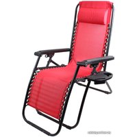 Шезлонг Ecos CHO-137-14 Люкс (красный) в Мозыре