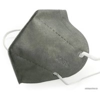 Респиратор-полумаска 3D Mask Респиратор KN95 FFP2 с клапаном выдоха (серый, 10 шт)