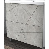  Vigo Тумба под умывальник Geometry 800-0-2 9696 (бетон)