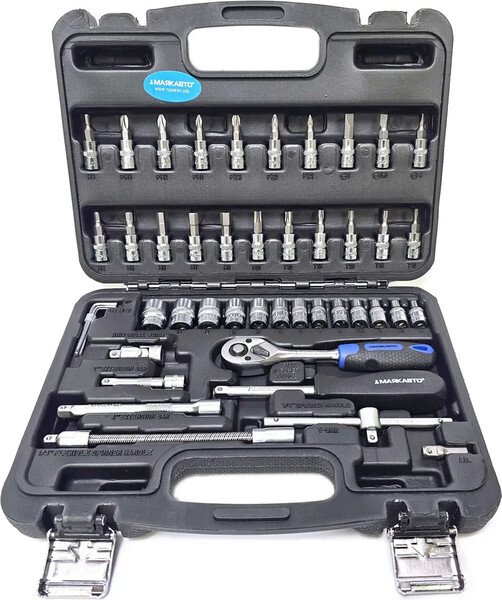 

Универсальный набор инструментов Маяк авто 24606м (46 предметов)