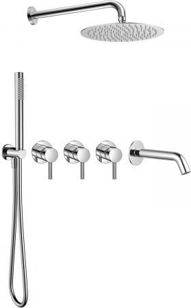 Душевая система  AQUAme Siena AQMS314CR
