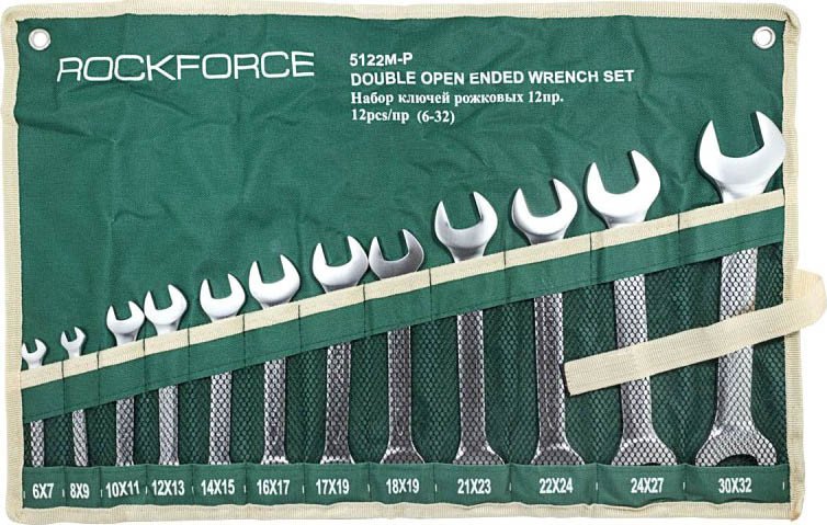 

Набор ключей RockForce RF-5122P (12 предметов)