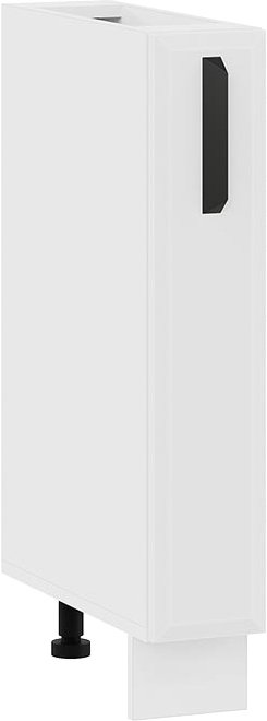 

Шкаф напольный Трия Тиана 1Н15К (белый/белый супермат)