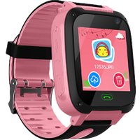 Электрическая зубная щетка Vitammy Dino (розовый) + часы GPS