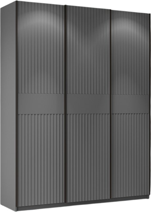 

Шкаф-купе Трия Оскар Тиффани Т2 2100 282754 (черный/серый графит/графит матовый)