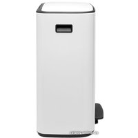 Система сортировки мусора Brabantia Bo Pedal Bin 2 x 30 л (белый)