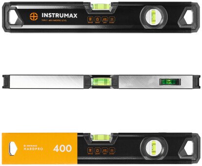 Уровень строительный Instrumax Hardpro 400