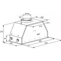 Кухонная вытяжка Kaiser EA 548