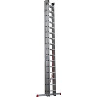 Лестница-стремянка Новая высота NV 523 трёхсекционная индустриальная 3x16 ступеней