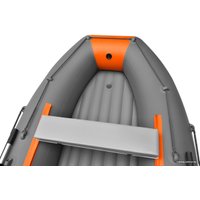 Моторная лодка Roger Boat Trofey 3300 (без киля, графит/оранжевый)