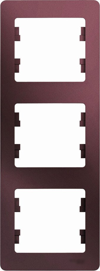 

Рамка Systeme Electric Glossa GSL001107 (баклажановый)