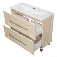  Misty Тумба под умывальник Марта 100 П-Мрт09100-0312Я (бежевый)