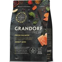 Сухой корм для собак Grandorf Fresh Adult Mini (с лососем и бататом) 3 кг