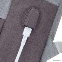 Городской рюкзак Rivacase Prater 7562 (серый/мокко)