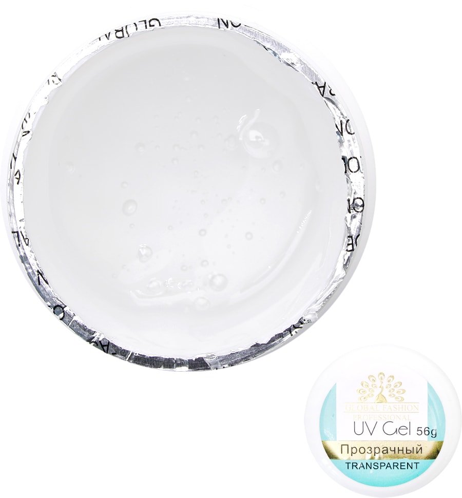 

Гель Global Fashion transparent (прозрачный) 56 г