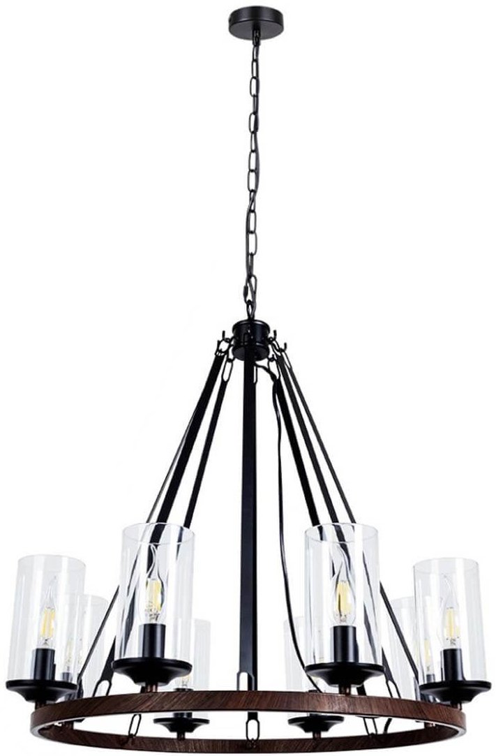 

Припотолочная люстра Arte Lamp Dalim A7014SP-8BK