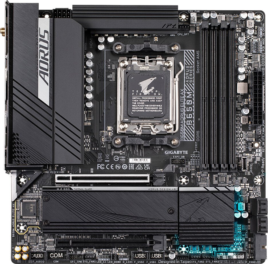 Материнская плата Gigabyte B650M Aorus Elite AX (rev. 1.1)