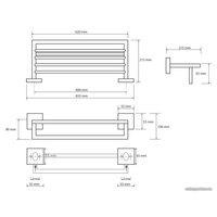 Полка для полотенца Bemeta Beta 132205072