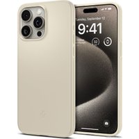 Чехол для телефона Spigen Thin Fit для iPhone 15 Pro Max ACS06551 (бежевый)