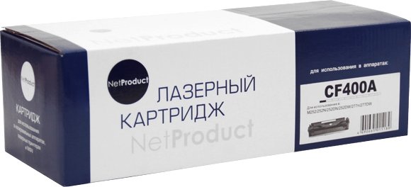 

Картридж NetProduct N-CF400A (аналог HP CF400A)