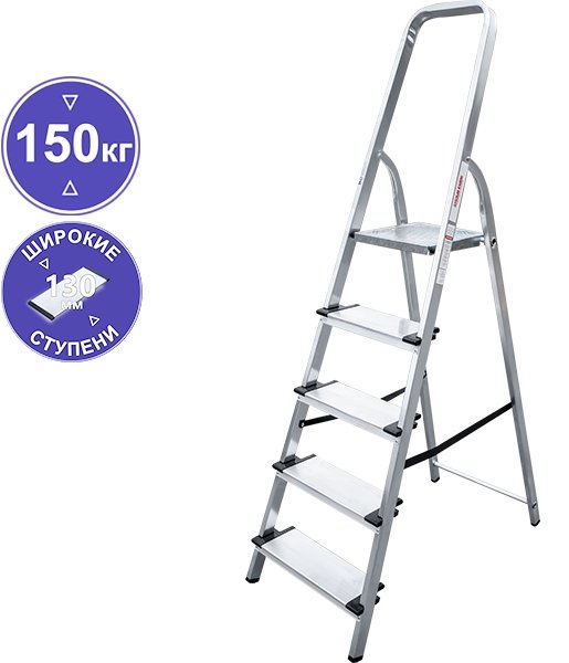 

Лестница-стремянка Новая высота NV 1117 5 ступеней