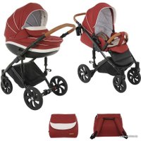 Универсальная коляска Tutis Mimi Style (2 в 1, 300 cherry)