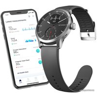 Гибридные умные часы Withings Scanwatch 42мм (черный)