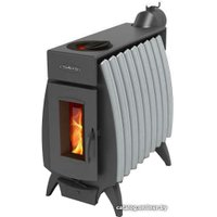 Свободностоящая печь-камин Термофор Огонь-батарея 9 (антрацит/серый)