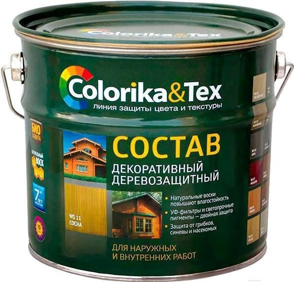 

Пропитка Colorika & Tex 2.7 л (орех)
