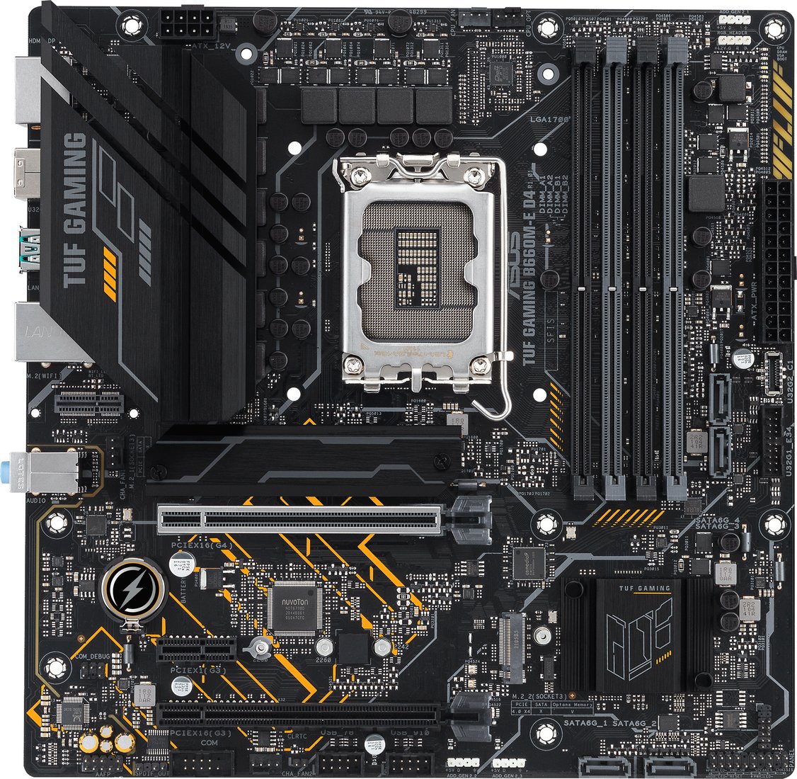 

Материнская плата ASUS TUF Gaming B660M-E D4