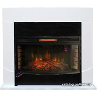 Каминокомплект Smolcom Luton FS33/FS33W/L33 с RealFlame FireSpace 33W S IR (бьянко)