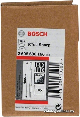 Набор оснастки для электроинструмента Bosch 2608690166 (10 предметов)