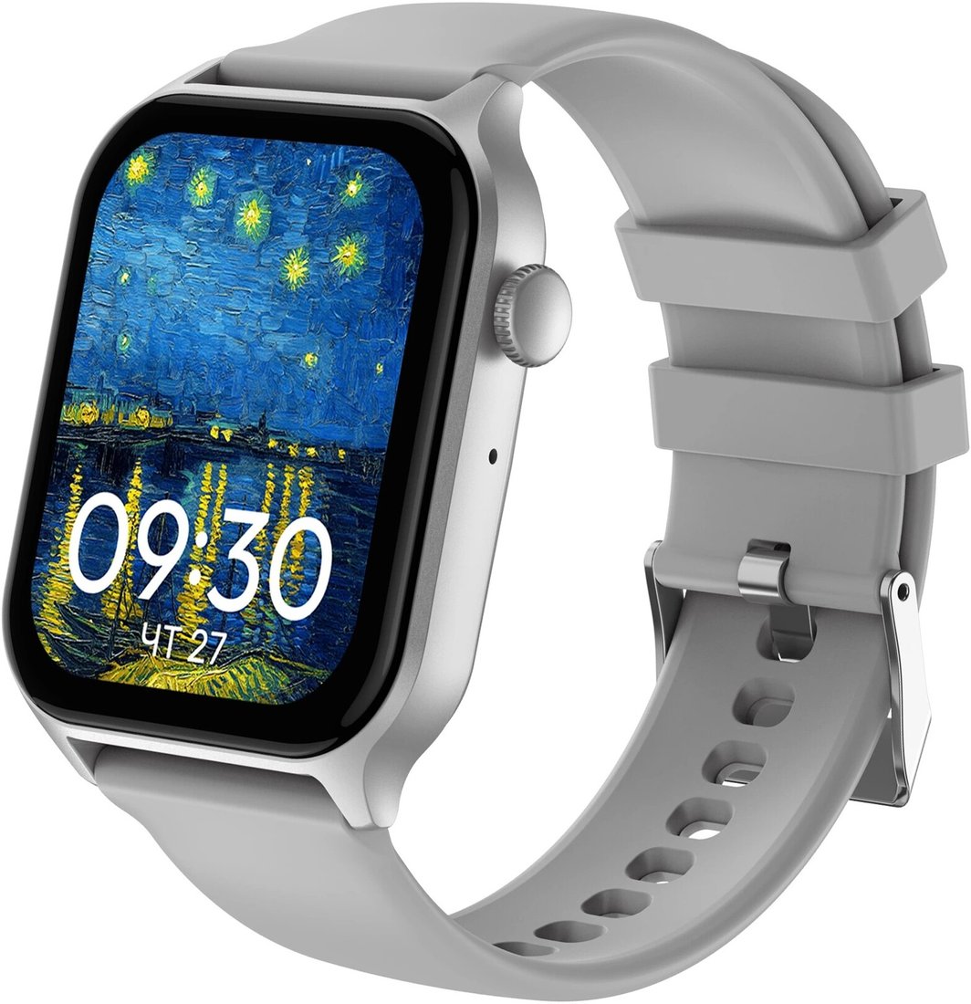 

Умные часы Geozon Style (серебристый)