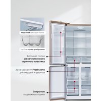 Четырёхдверный холодильник LEX LCD450GlGID