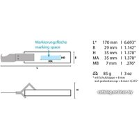 Нож для изоляции Jokari Secura No. 28H 10280